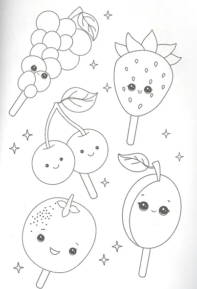 РАСКРАСКА А4 эконом. ВКУСНЯШКИ - фото 3