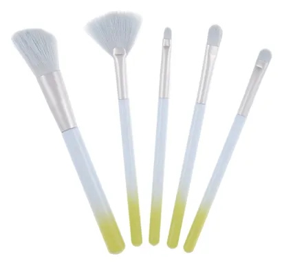 Набор кистей для макияжа Градиент (5 штук) (латунь), Lafilaf - фото 3