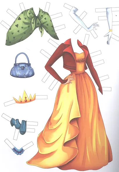 ВЫРЕЗАЛКА-НАРЯЖАЛКА. КОРОЛЕВА-МОДНИЦА - фото 2