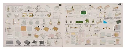 Сборная модель Румбокс "MiniHouse. Розовый сканди" - фото 8