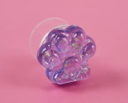 Попсокет Лапка перламутр (ПВХ) (4,5 см), Bookvalno - фото 4