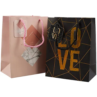 Пакет А5 23*18*10 Soft Mood жен., бум.мат.ламинат, ассорти - фото 4