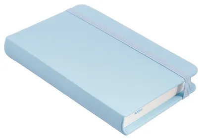 Скетчбук 9*14 80 листов, голубой, 140г/м2, слоновая кость, Yoi - фото 5