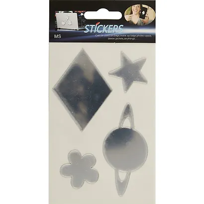 Наклейки зеркальные 10*15 (микс) - фото 9