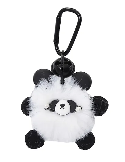 Брелок-помпон «Панда», искусственный мех, 5 см - фото 2
