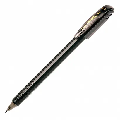 Гелевая ручка черная автоматическая 0,7 мм, Energel, Pentel - фото 2