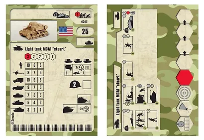 Сборная модель Американский легкий танк Стюарт, 6265, ЗВЕЗДА - фото 6