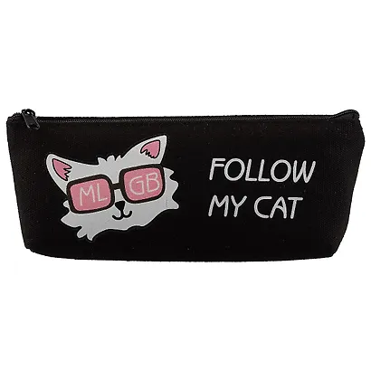 Пенал на молнии «Follow my cat», 20 х 8 см - фото 4