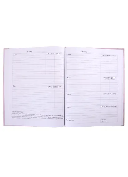 Дневник для муз.школ "Дизайн 9 (22)" 7БЦ, мат.ламинация, выб.лак - фото 6
