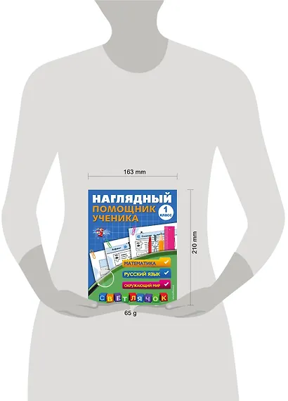 Математика, Русский язык, Окружающий мир. 1 класс. Наглядный помощник ученика - фото 4