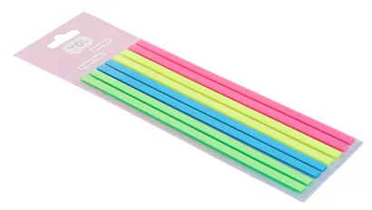 Закладки самоклеящиеся 140*05 мм, 8 штук*20 листов, "Neon", Yoi - фото 2