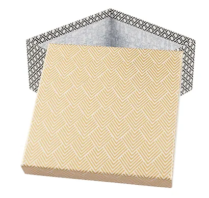 Коробка подарочная "Геометрия" 18*18*7.5, картон - фото 3