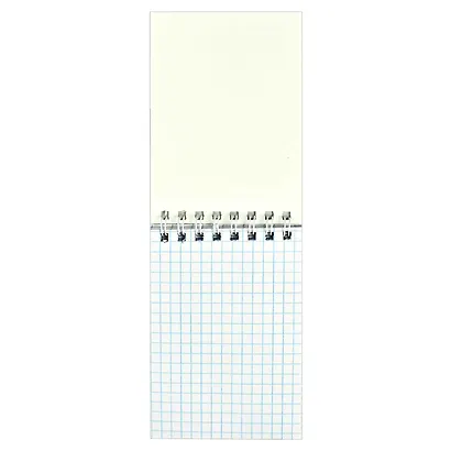 Блокнот А7 40л кл. "ПТИЧКИ" бел.офсет, полноцв.печать, гребень, УФ-лак сплошной - фото 3