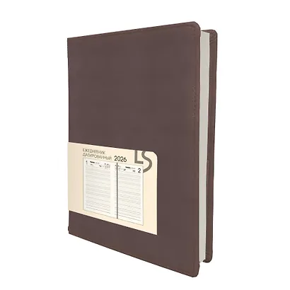 Ежедневник датированный 2026 год, А5, 176 листов, "Maple", серо-фиолетовый - фото 4