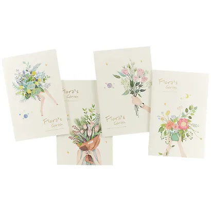 Тетрадь в линейку JoyTop, Floras garden, А5, 38 листов, в ассортименте - фото 3