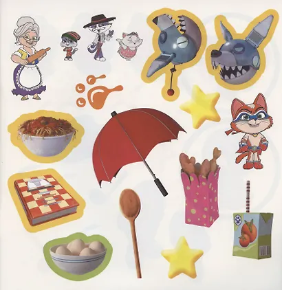 Большие наклейки для маленьких пальчиков № БН 2001 ("44 котенка") - фото 5