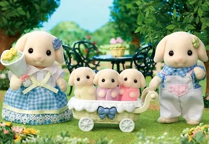 Sylvanian Families “Семья Цветочных кроликов” - фото 7