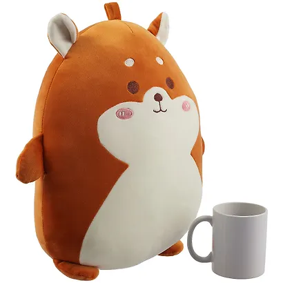 Мягкая игрушка Сиба-ину овальный (40х25) (12-01014-035) - фото 4