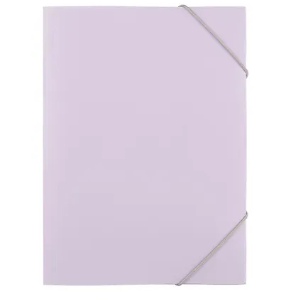 Папка на резинке А5 "Pastel" пластик 0.5мм, ассорти - фото 5