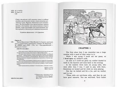 Чёрный Красавчик/Black Beauty. Домашнее чтение с заданиями по ФГОС. Английский клуб - фото 4