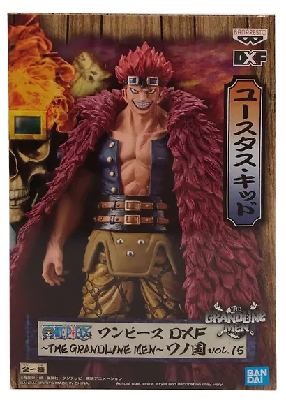 Фигурка One Piece DXF Grandline Eustass Kid Men Wanokuni vol.15 (BNS955) - фото 3