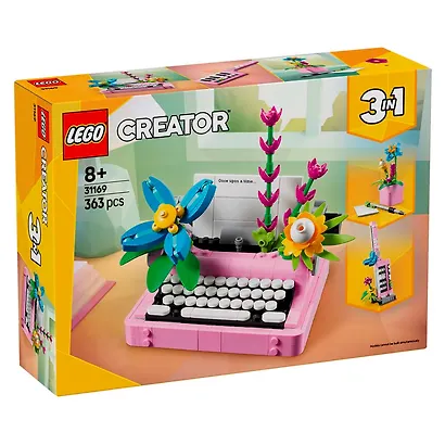 LEGO Creator 3in1: Печатная машинка с цветами, 363 детали (31169) - фото 1