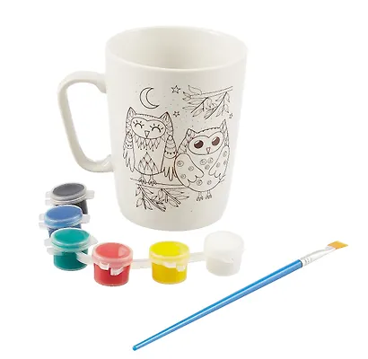 Кружка-раскраска "Совята" - фото 3