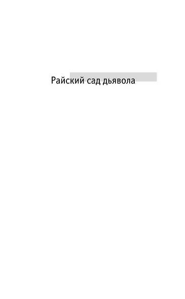 Райский сад дьявола - фото 8