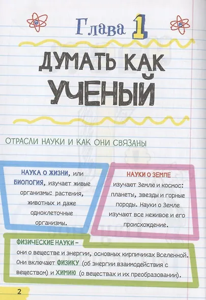 Все, что нужно, чтобы понять физику, химию и биологию в одном толстом конспекте - фото 6