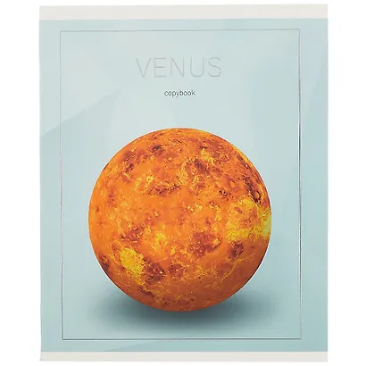 Тетрадь в клетку Listoff, "В Солнечной системе", 48 листов, в ассортименте - фото 1