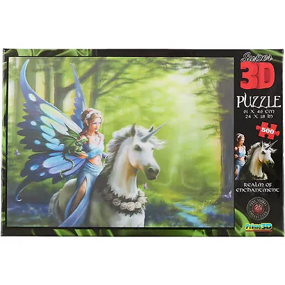 Пазл Super 3D, Царство очарования (Realm of Enchantment ) 500 эл.,61*46см. - фото 2