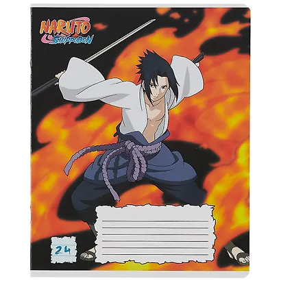 Тетрадь в линейку Naruto, 24 листа, в ассортименте - фото 4