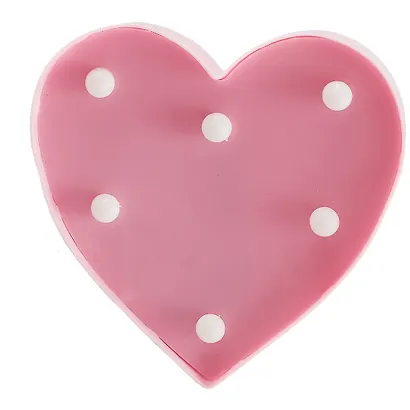 Светильник LED Сердце (пластик) (12х12) (12-06926-123) - фото 1