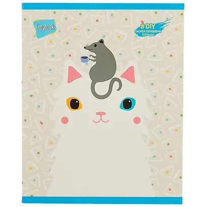 Тетрадь в клетку Listoff, "DIY Collection. Летнее настроение", 48 листов, в ассортименте - фото 5