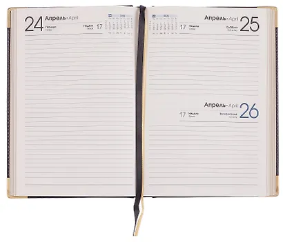 Ежедневник датированный 2026 год, А5, 176 листов, "Status", черный - фото 6
