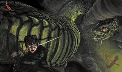 Гарри Поттер и Тайная комната (с цветными иллюстрациями) - фото 11