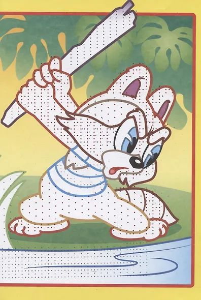 Раскраска "Любимые герои. Енот" - фото 4