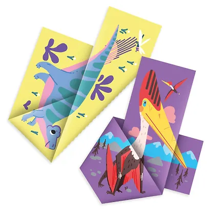 Реши-пиши БАНДА УМНИКОВ УМ069 Сгибалки. Динозавры - фото 5