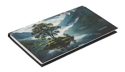 Планинг недатированный 64 листа, "Остров туманов", карманный, покрытие Soft Touch - фото 2