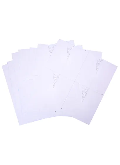 Снежинки из бумаги «Ярмарка чудес» (200х200 мм, набор для вырезания, 16 стр., в европодвесе) - фото 4