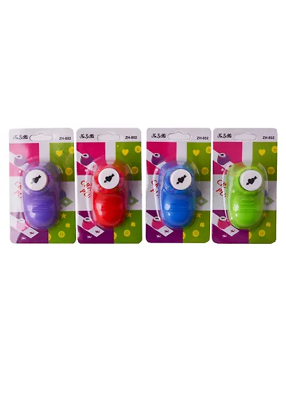 Панч Сердце со стрелой , микс  4 цвета.(56) - фото 2