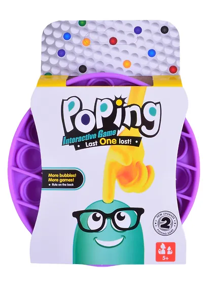 Игрушка развивающая Нажми шарик, круг (LK2026-1) (3+) (MAYA TOYS) - фото 2