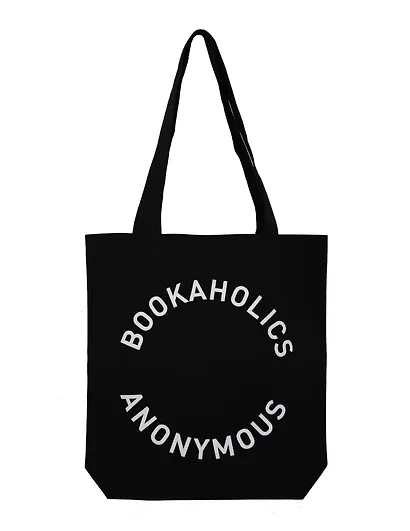 Сумка-шоппер Bookaholics черная (1136852) - фото 1