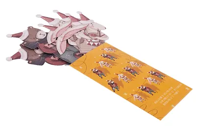 Гирлянда Зайка и Медвежонок (3м) (картон) - фото 2