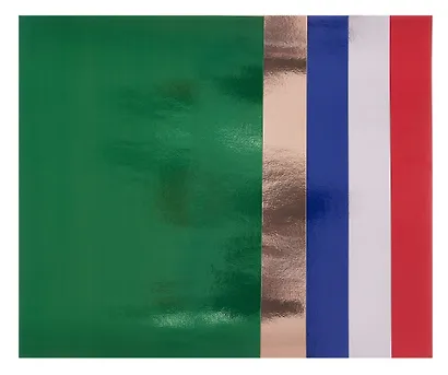 Бумага цветная 05цв 05л А4 "Прикольные улитки" фольга, в папке - фото 3