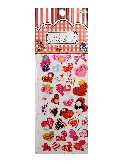 Набор для творчества, Наклейки сердца, LYX-046 - фото 1