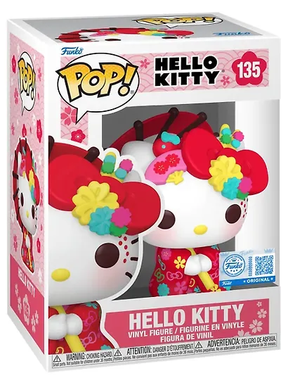 Фигурка Funko POP! Hello Kitty Hello Kitty in Kimono (Exc) (135) (Fun91717) - фото 2