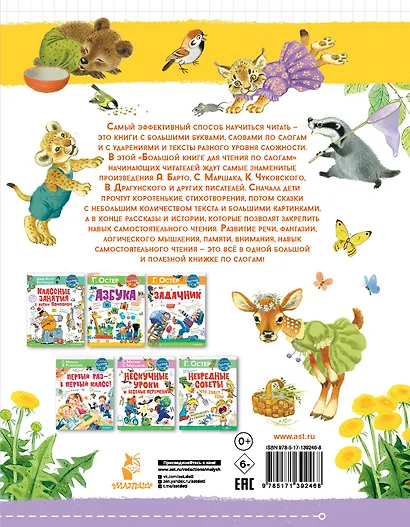 Большая книга для чтения по слогам - фото 2