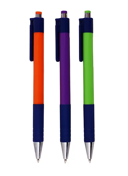 Ручка шариковая Erich Krause, MC-5, автоматическая синяя, в ассортименте - фото 4