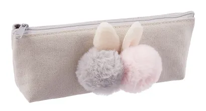 Пенал-косметичка "Fluffy tails" ткань, ассорти - фото 1